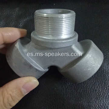 Adaptador de aluminio Y para altavoz de sirena de doble controlador